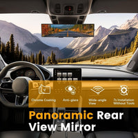 Panoramic Rear View Car Mirror 12 Inch